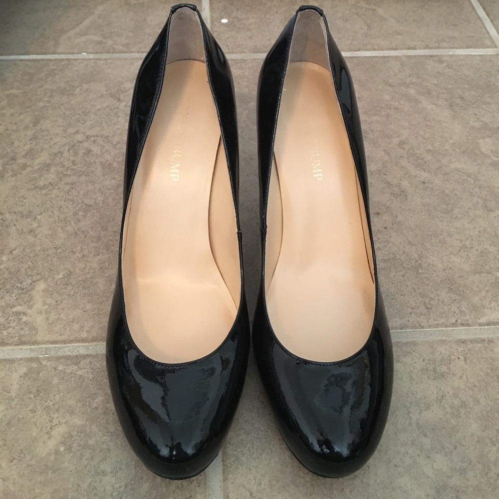 Black Patent Leather Heels